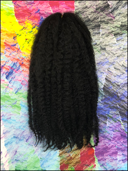 CyberloxShop Marley Braid Afro Kinky - #1 Jet Black