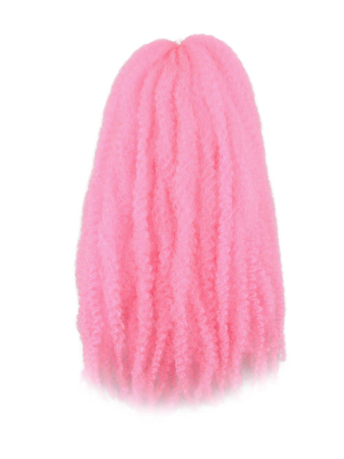 CyberloxShop Marley Braid Afro Kinky - Bubblegum Pink