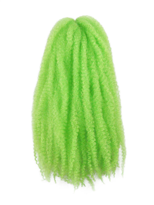 CyberloxShop Marley Braid Afro Kinky - Neon Green