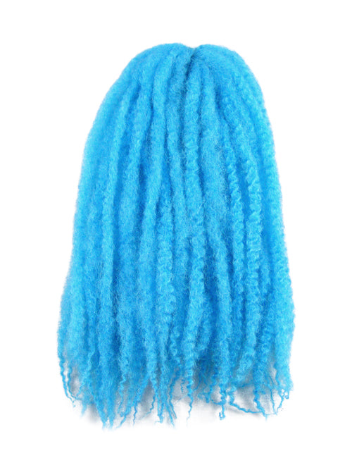 CyberloxShop Marley Braid Afro Kinky - Turquoise