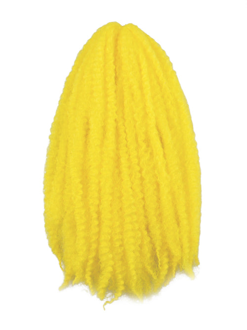 CyberloxShop Marley Braid Afro Kinky - Yellow