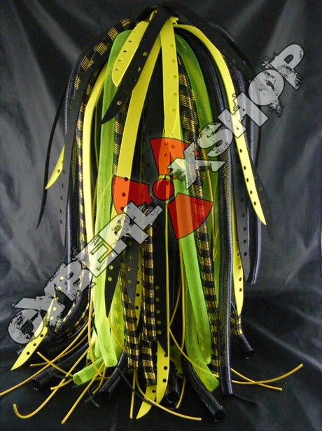 Neon YellowWeb Hybrid Cyberlox Wig