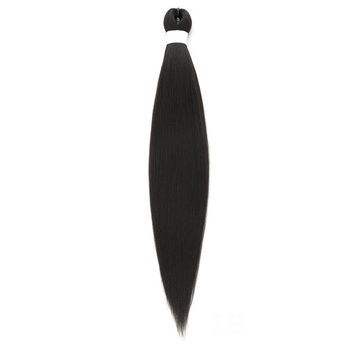 CyberloxShop Voodoo Pre-Stretched Braiding Hair - #1B Off Black