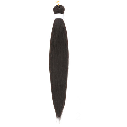 CyberloxShop Voodoo Pre-Stretched Braiding Hair - #2 Darkest Brown