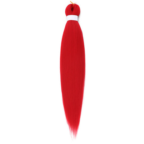 CyberloxShop Voodoo Pre-Stretched Braiding Hair - Pillarbox Red