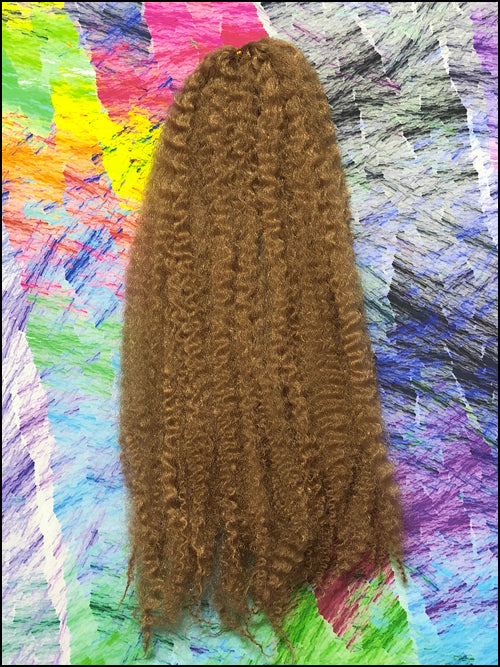 CyberloxShop Marley Braid Afro Kinky - #27 Honey Blonde (Silky)