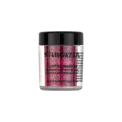 Stargazer Holographic Glitter Shaker - Lazer Pink