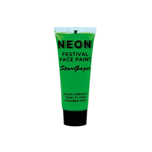 Stargazer Neon Festival Face Paint - Green