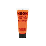 Stargazer Neon Festival Face Paint - Orange
