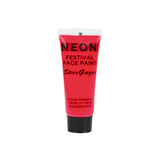 Stargazer Neon Festival Face Paint - Red