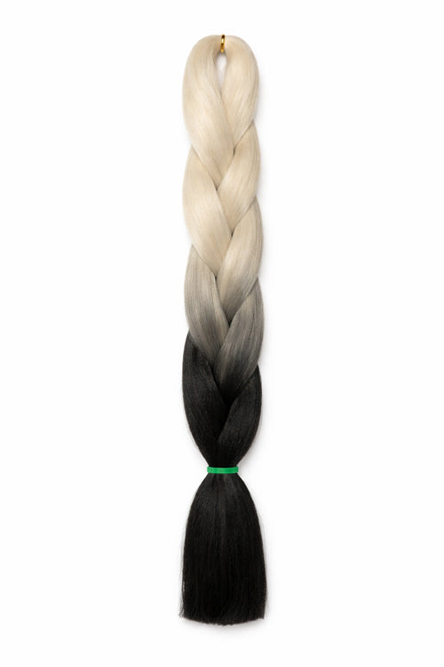 CyberloxShop Transitional Kanekalon Jumbo Braid - Blonde / Black